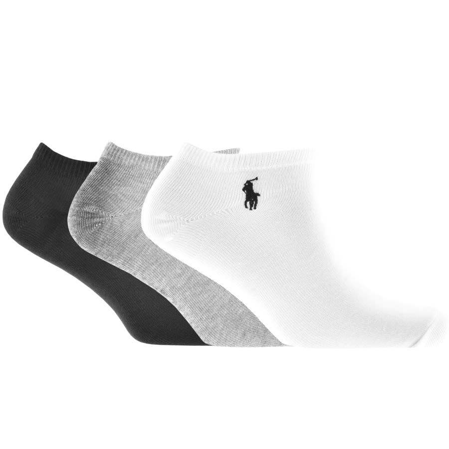 Alternative Image for ProductRalph Lauren 3 Pack Trainer Socks1